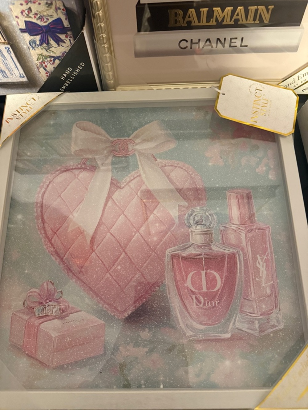 Design district Crystal Lux gorgeous wall art New with tag your choice of one!!! - Picture 3 of 8
